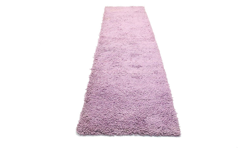 Alfombra de pasillo Alfombra de pelo largo - 315 x 79 cm - púrpura