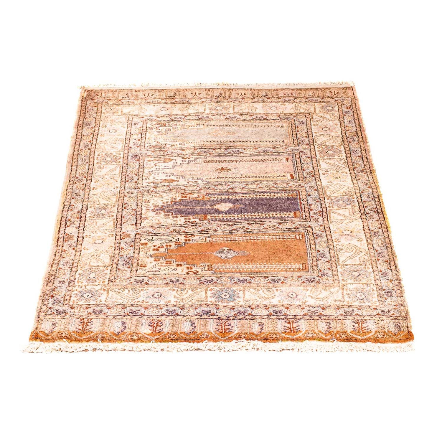 Alfombra de seda - Kayseri - 127 x 90 cm - multicolor