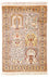 Alfombra de seda - Seda de Cachemira - 98 x 60 cm - beige