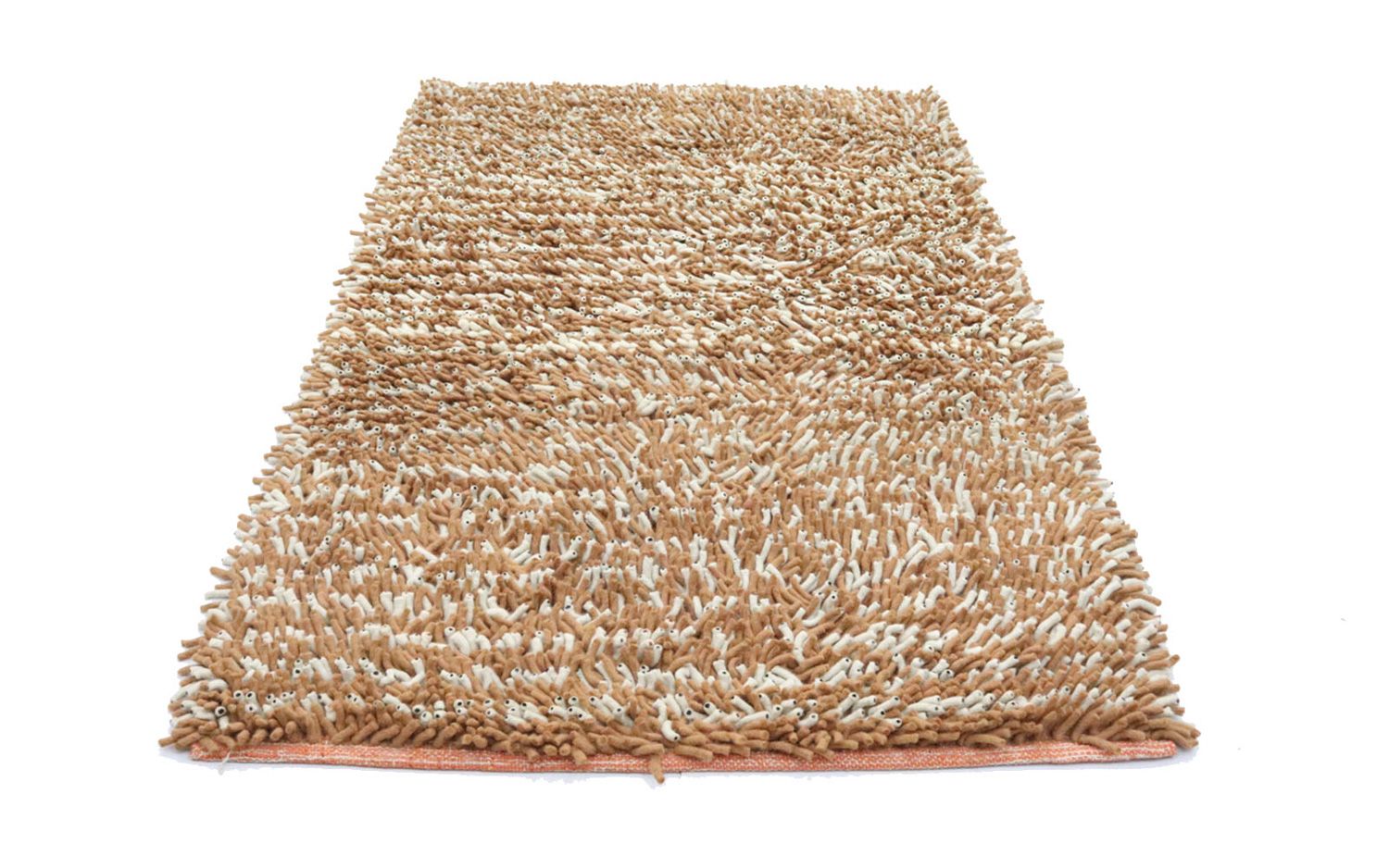 Alfombra de pasillo Alfombra de pelo largo - 188 x 101 cm - multicolor