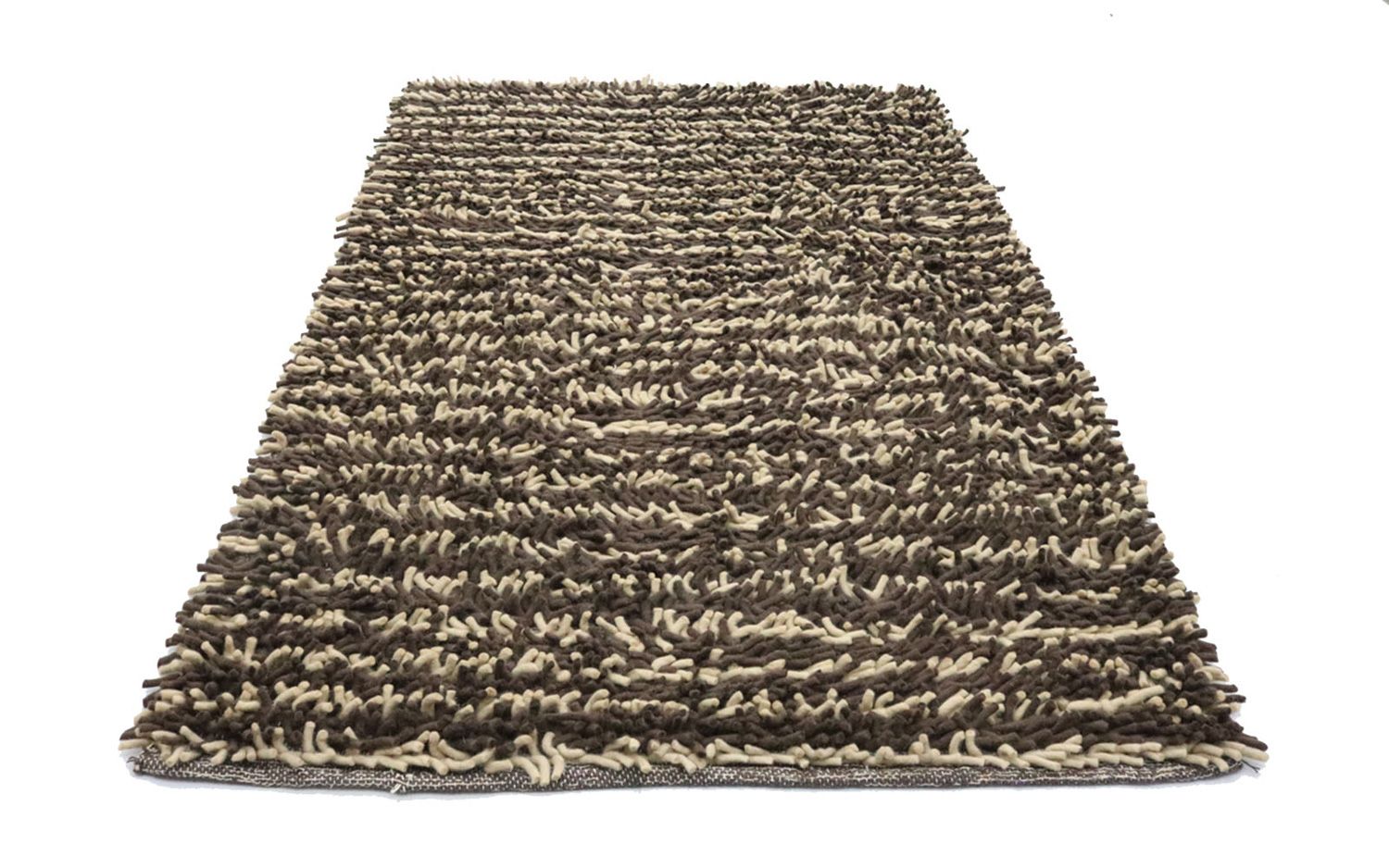 Alfombra de pelo largo - 200 x 124 cm - multicolor