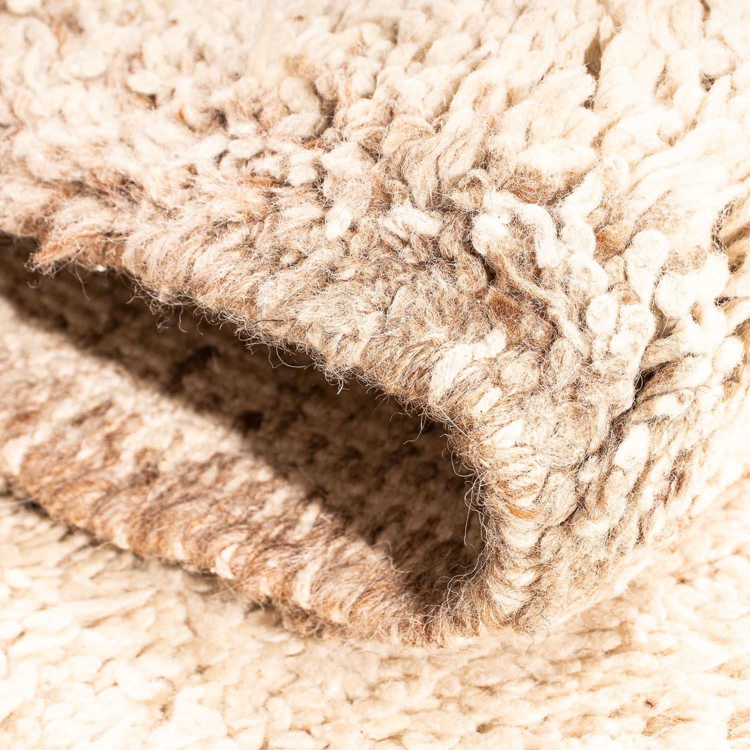 Alfombra bereber - 140 x 70 cm - beige