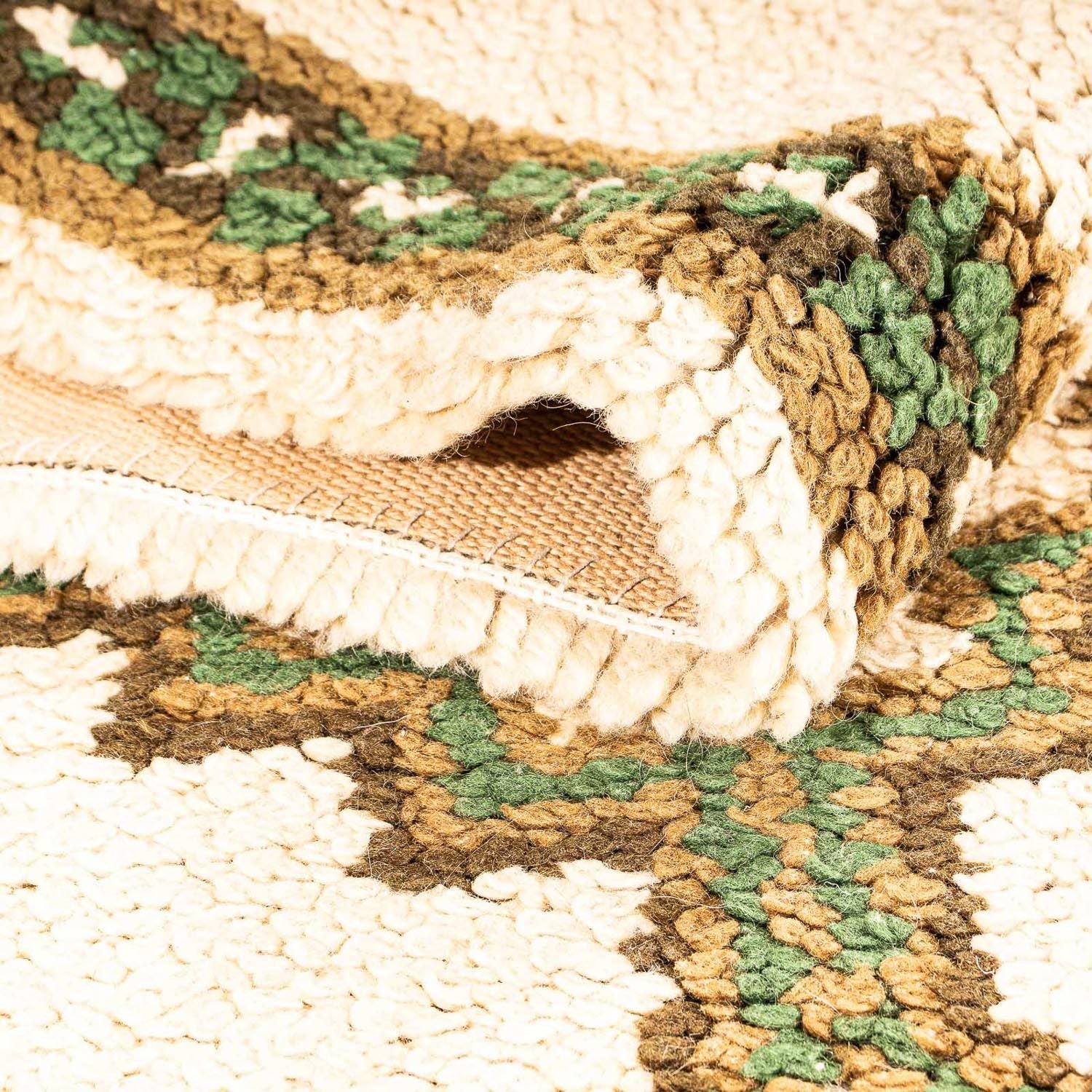 Alfombra bereber - 140 x 75 cm - beige