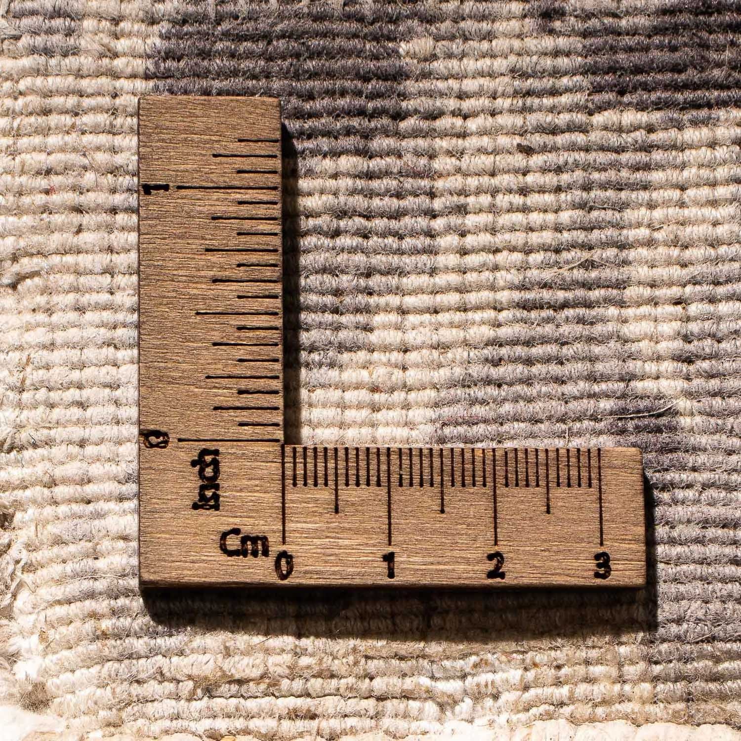 Alfombra de viscosa cuadrado  - 70 x 70 cm - beige