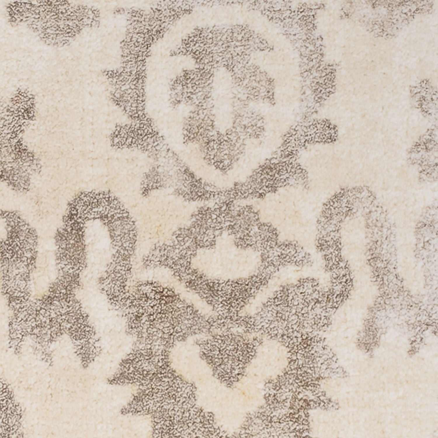 Alfombra de viscosa cuadrado  - 70 x 70 cm - marrón claro