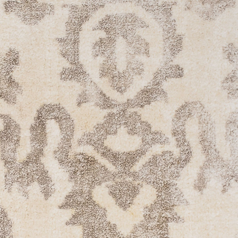 Alfombra de viscosa cuadrado  - 70 x 70 cm - marrón claro