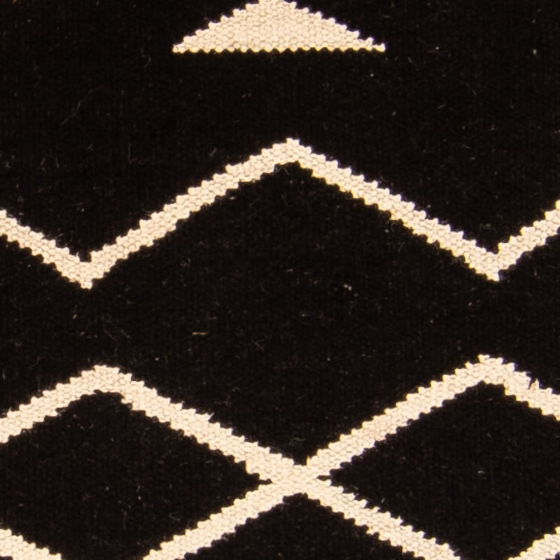 Alfombra Kelim - Tendencia - 160 x 80 cm - azul oscuro