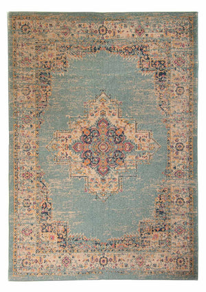Alfombra moderna - 288 x 200 cm - azul claro