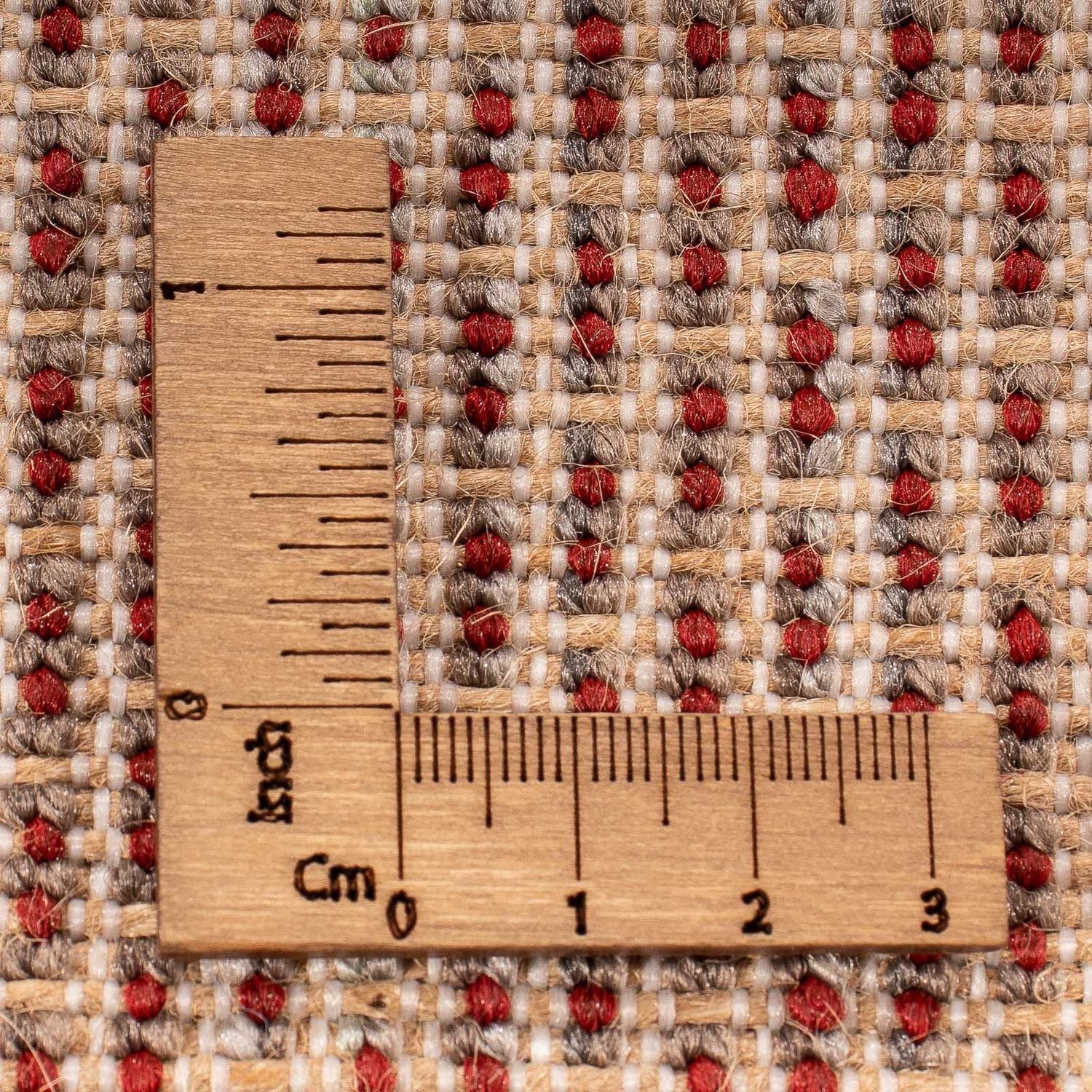 Alfombra de pelo largo - 290 x 200 cm - rojo oscuro