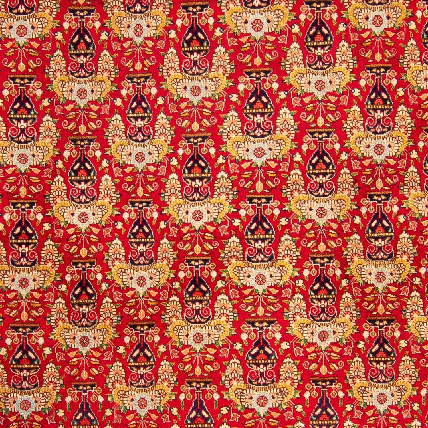 Alfombra Persa - Tabriz - Real - 300 x 200 cm - rojo oscuro