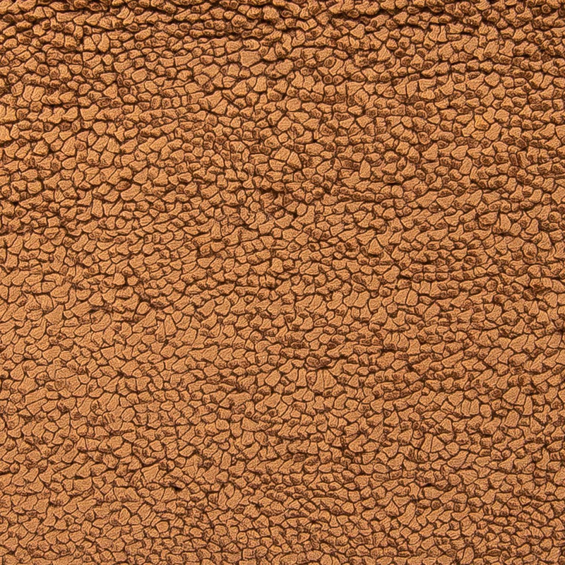 Alfombra de pelo largo - 206 x 155 cm - marrón