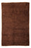 Alfombra de pelo largo - 230 x 150 cm - marrón