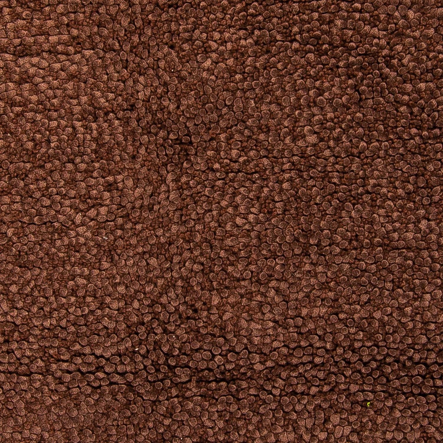 Alfombra de pelo largo - 230 x 150 cm - marrón