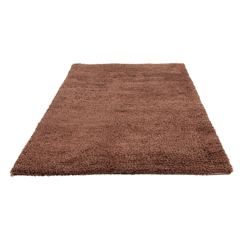 Alfombra de pelo largo - 230 x 150 cm - marrón