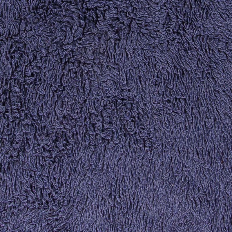 Alfombra de pelo largo redondo  - 261 x 261 cm - azul oscuro
