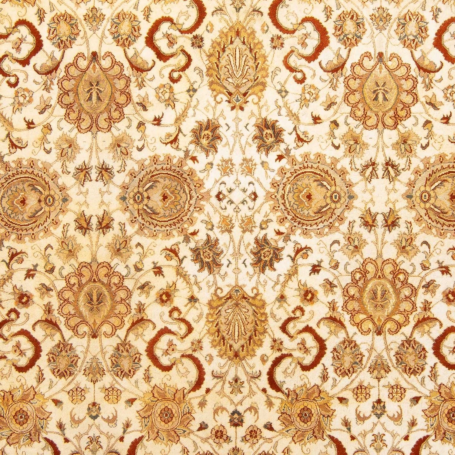 Alfombra oriental - Tabriz - 315 x 247 cm - beige