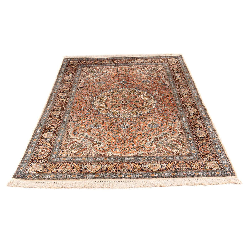Alfombra de seda - Seda de Cachemira - 182 x 121 cm - marrón claro