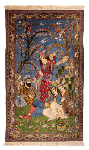 Alfombra Persa - Tabriz - Real - 198 x 117 cm - multicolor