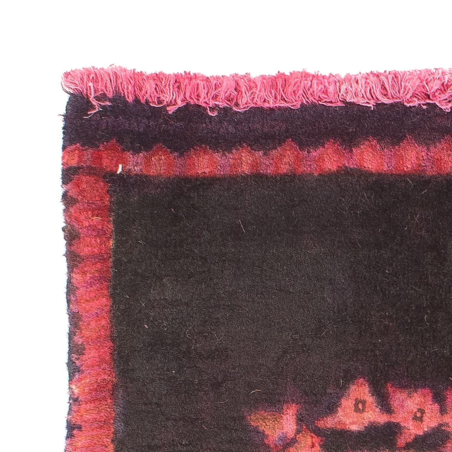 Alfombra persa - Keshan - 86 x 55 cm - rojo claro