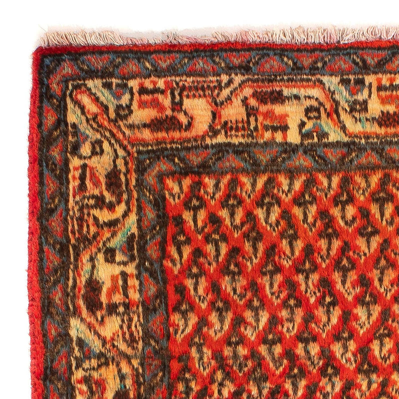 Alfombra persa - Mir - 142 x 64 cm - rojo