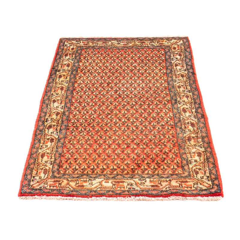 Alfombra persa - Mir - 142 x 64 cm - rojo
