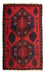 Alfombra Belutsch - 140 x 92 cm - rojo oscuro