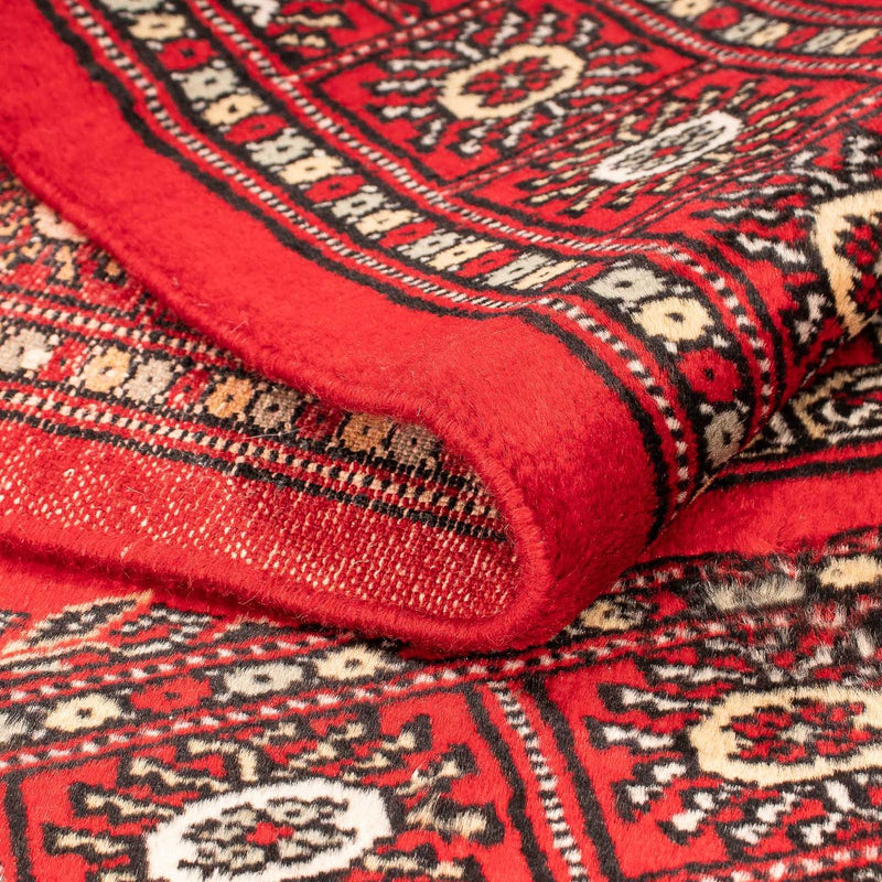 Alfombra Pakistani - 123 x 80 cm - rojo oscuro