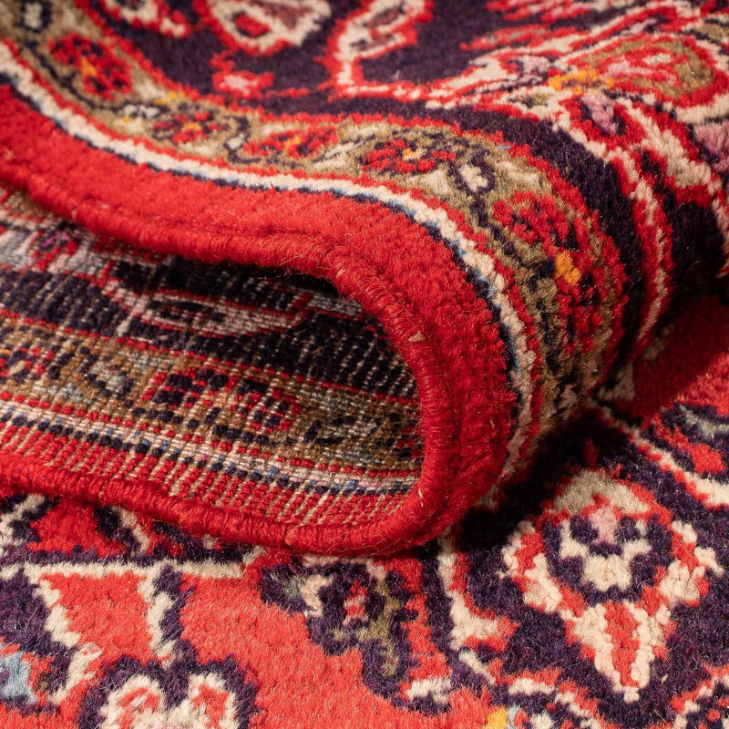 Alfombra persa - Keshan - 205 x 125 cm - rojo