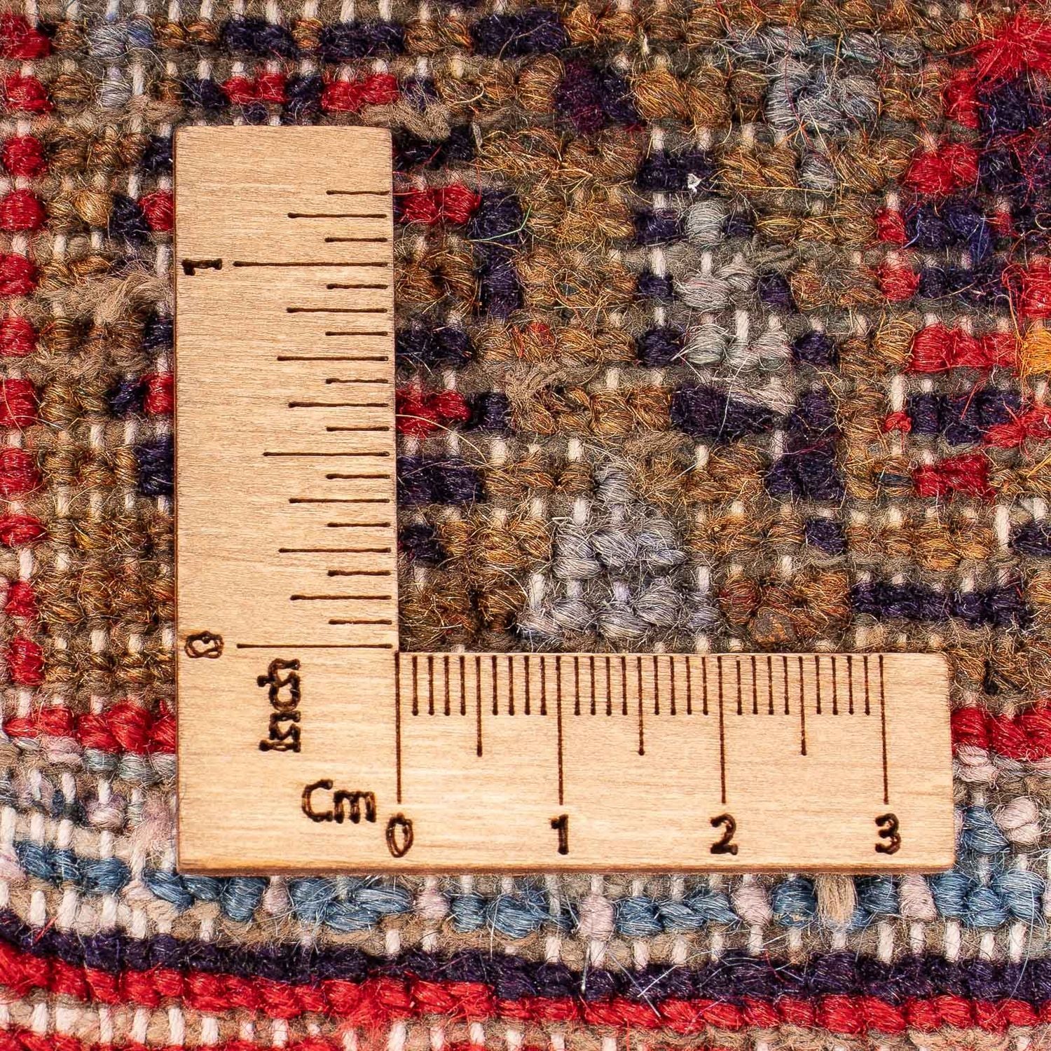 Alfombra persa - Keshan - 205 x 125 cm - rojo