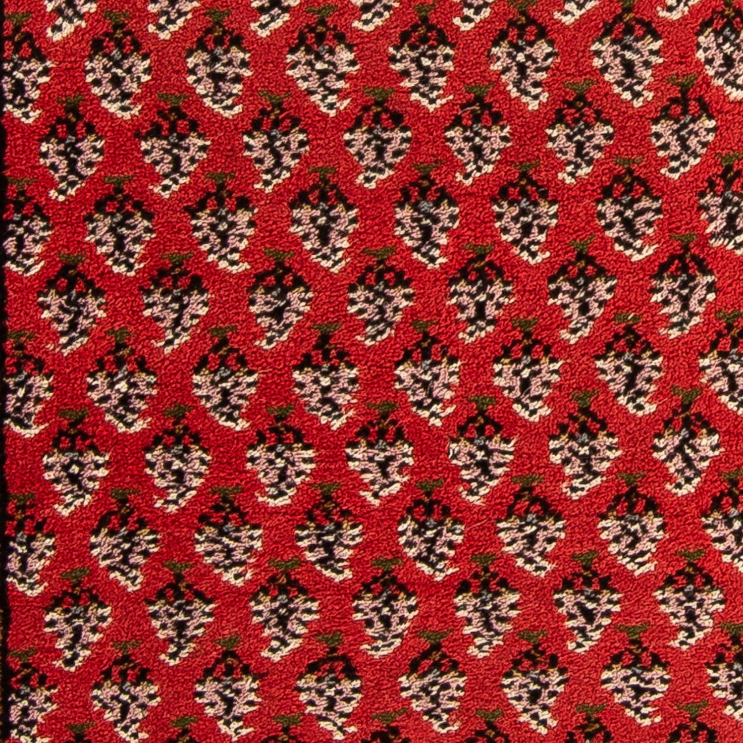 Alfombra oriental - Mir - Indus - 160 x 90 cm - rojo oscuro