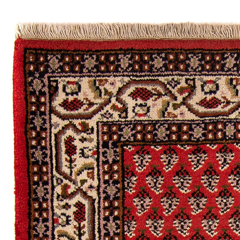 Alfombra oriental - Mir - Indus - 160 x 90 cm - rojo oscuro