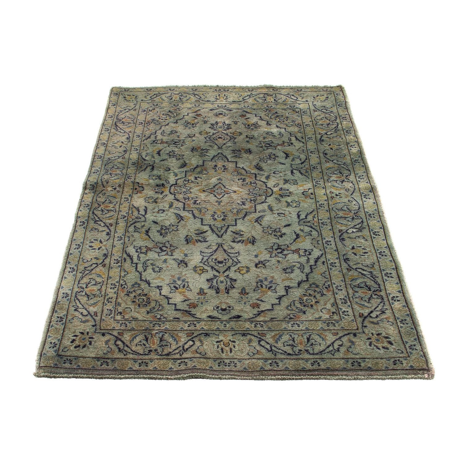 Alfombra persa - Keshan - 169 x 97 cm - multicolor