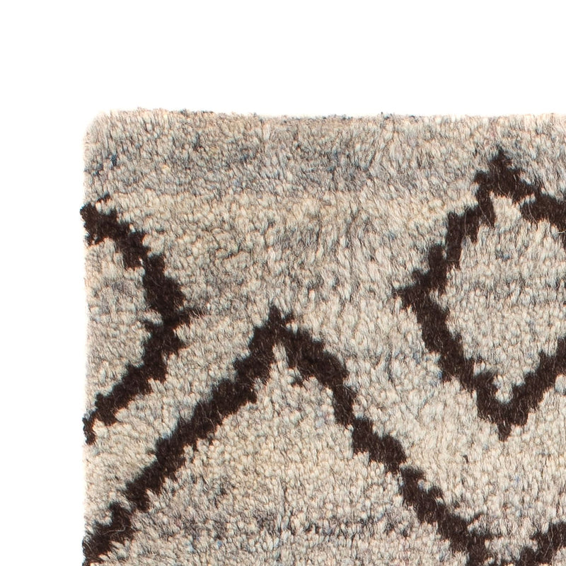 Alfombra bereber - 90 x 58 cm - beige
