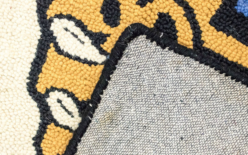 Alfombra para niños - 169 x 105 cm - beige