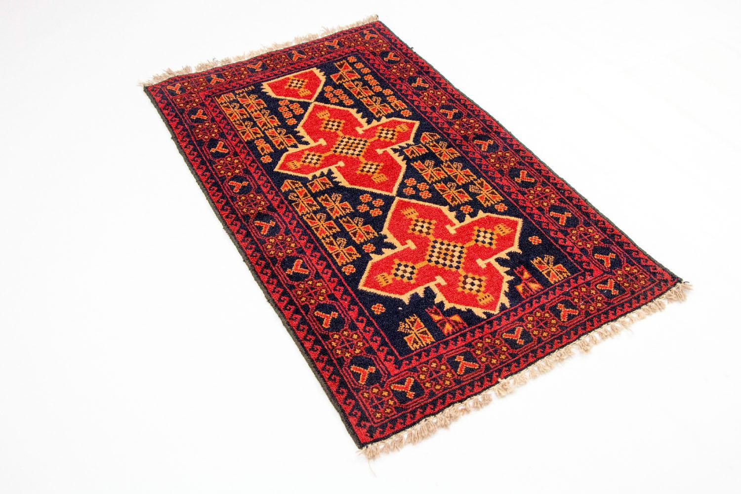 Alfombra Belutsch - 136 x 80 cm - azul