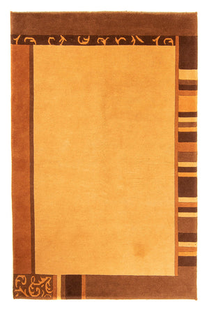 Alfombra de Nepal - 194 x 142 cm - marrón