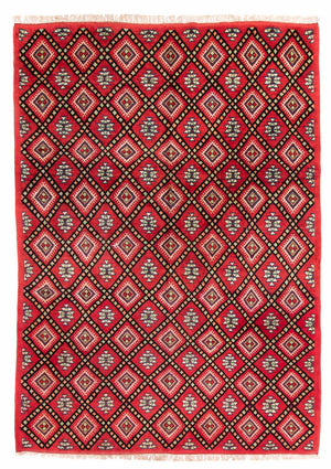 Alfombra bereber - 281 x 198 cm - rojo