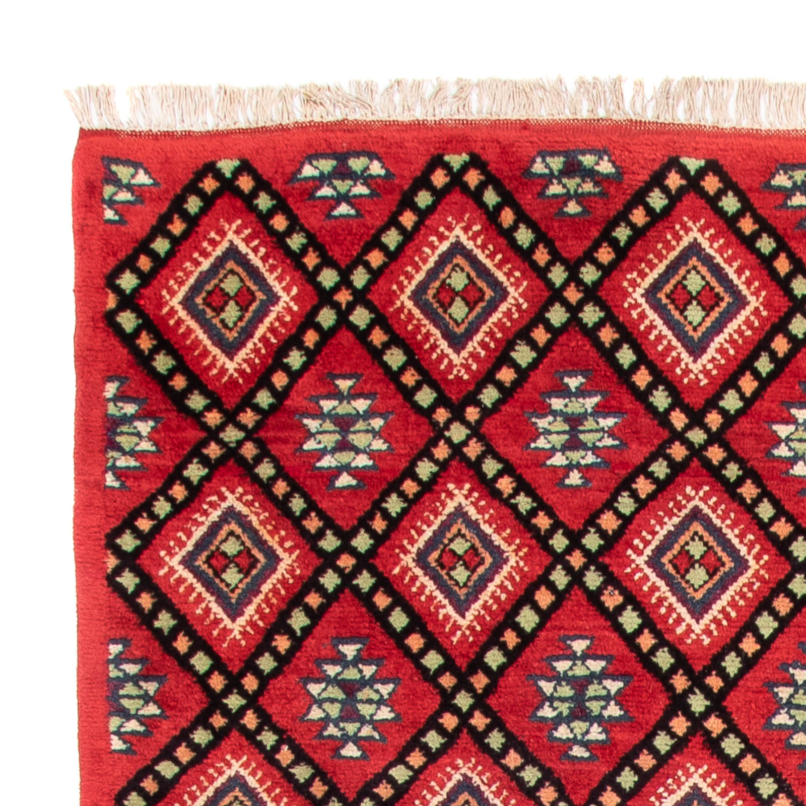 Alfombra bereber - 281 x 198 cm - rojo