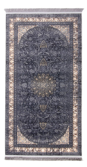 Alfombra tejida oriental - Golden Glam - alfombra de pasillo