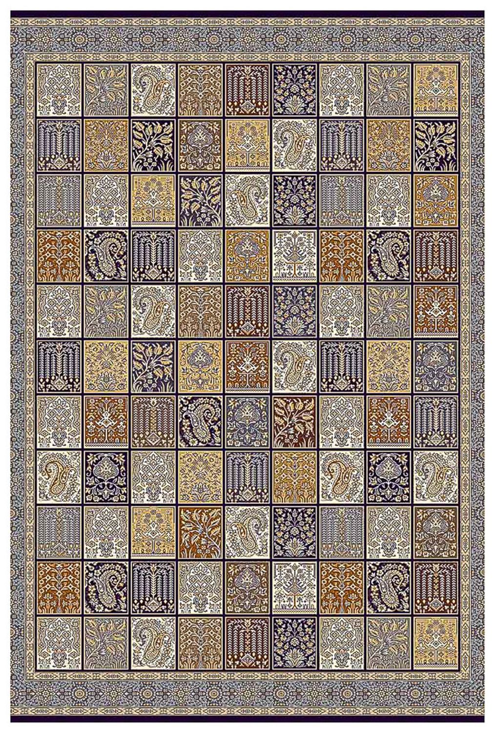 Alfombra tejida oriental - Byzantine Boudoir - rectángulo