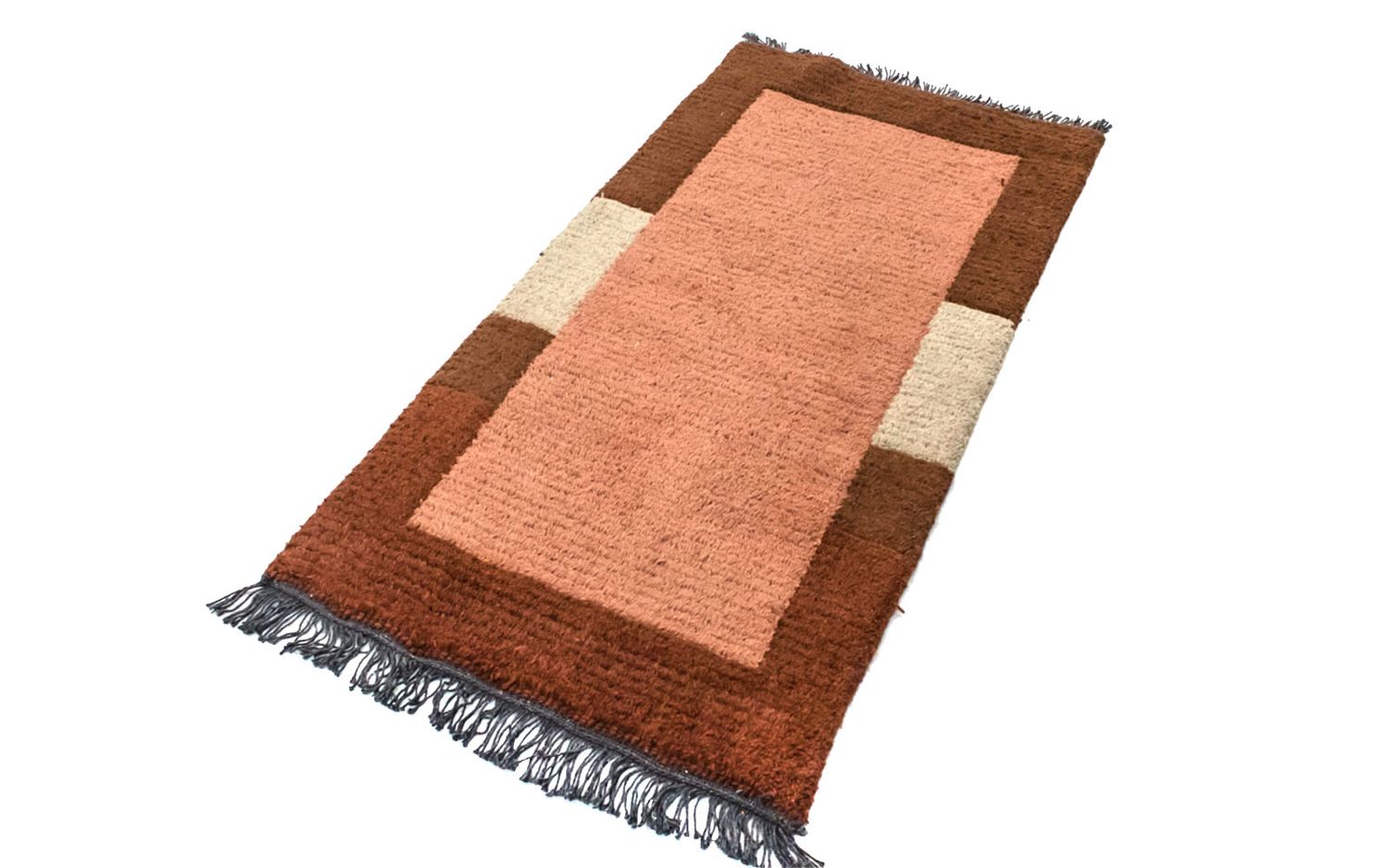 Alfombra de Nepal - 140 x 70 cm - marrón