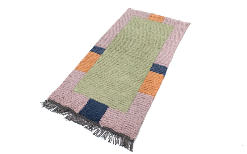 Alfombra de Nepal - 140 x 70 cm - multicolor