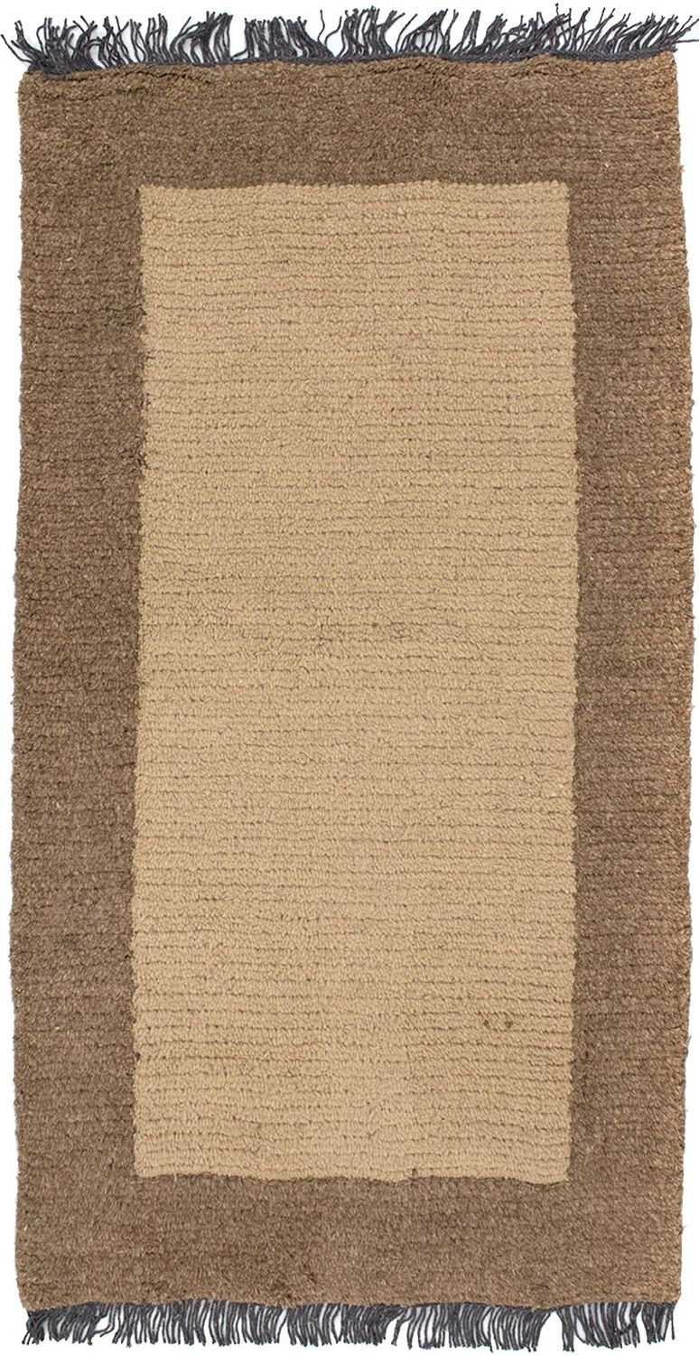 Alfombra de Nepal - 140 x 70 cm - beige