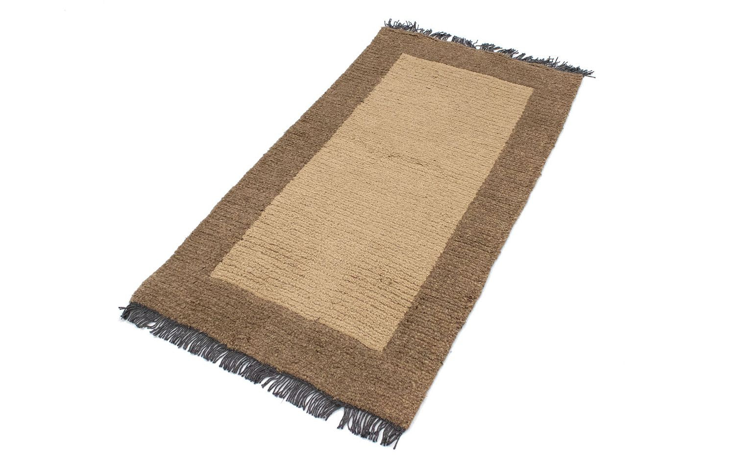 Alfombra de Nepal - 140 x 70 cm - beige