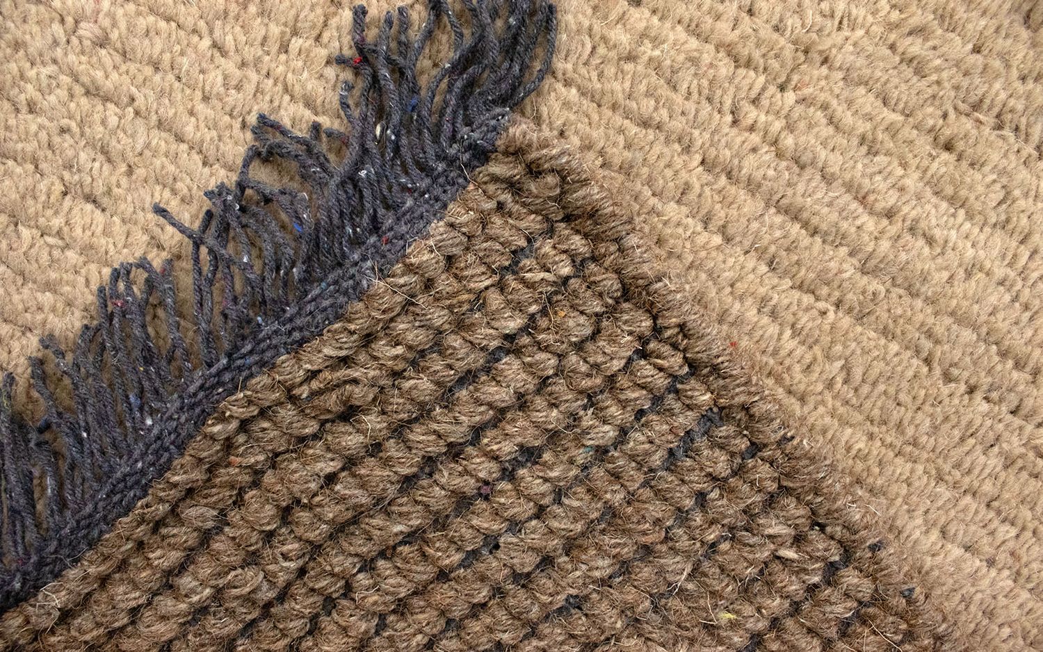 Alfombra de Nepal - 140 x 70 cm - beige