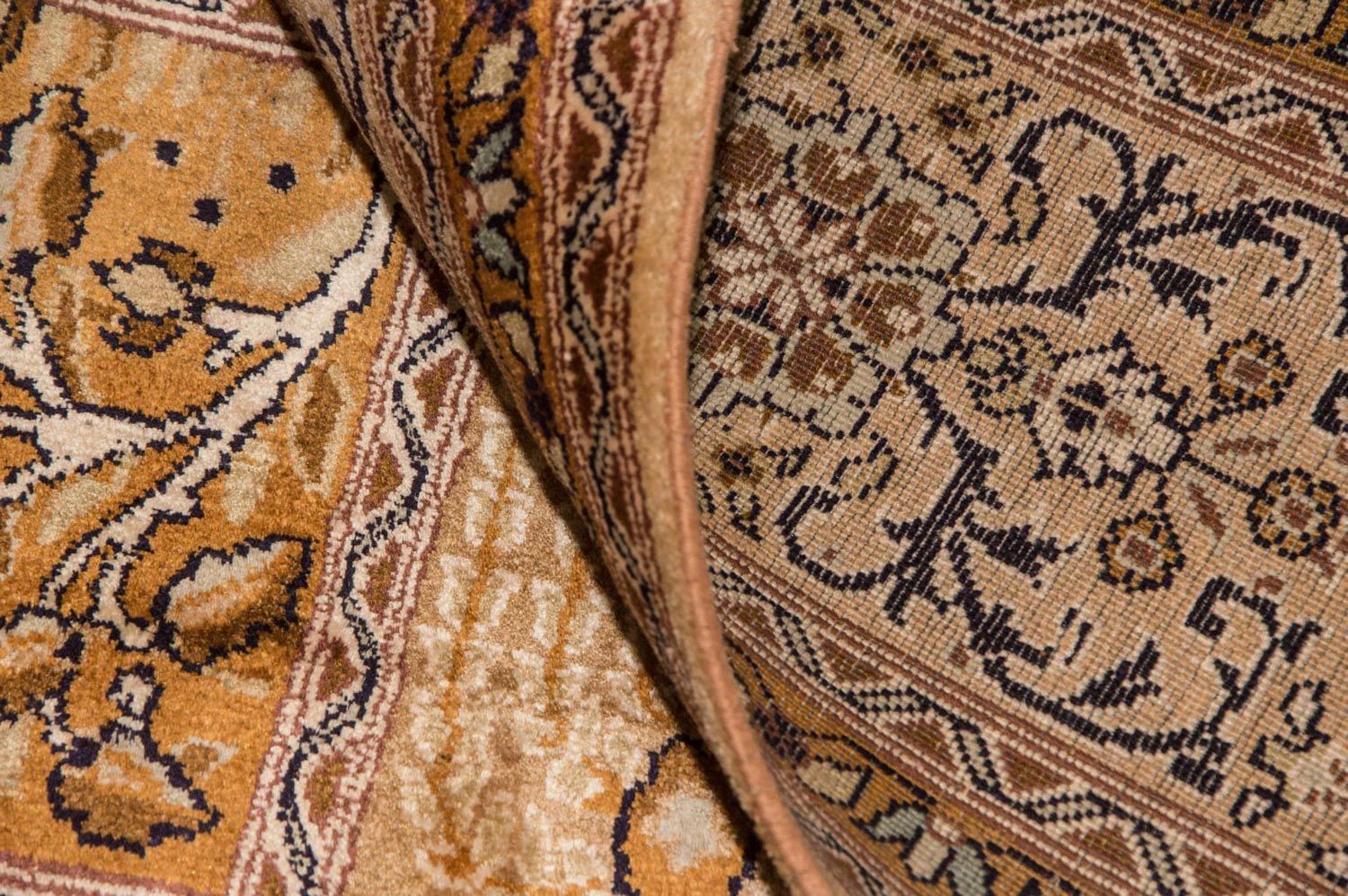 Alfombra de seda - Seda de Cachemira - 240 x 157 cm - beige