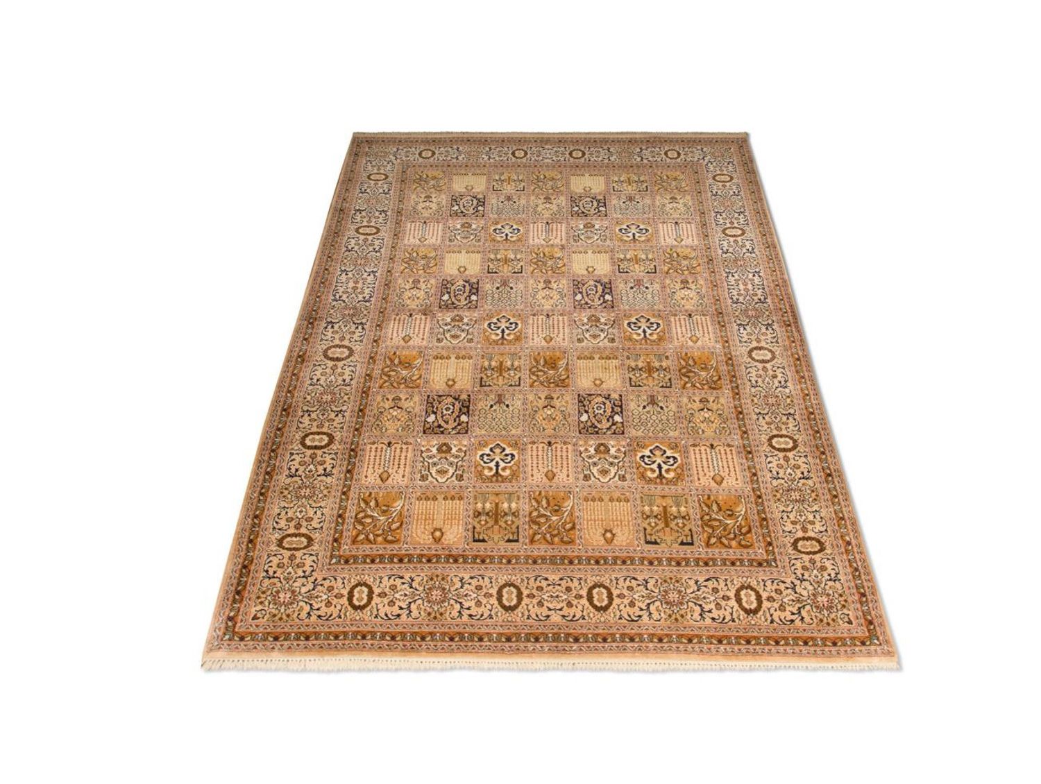 Alfombra de seda - Seda de Cachemira - 240 x 157 cm - beige