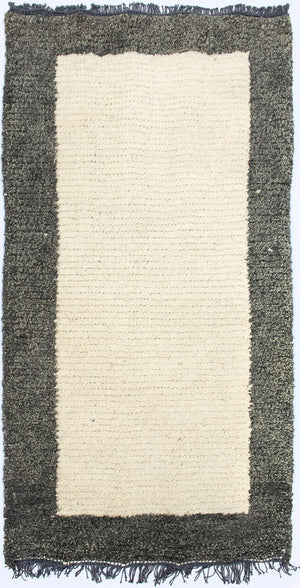 Alfombra de Nepal - 140 x 70 cm - beige