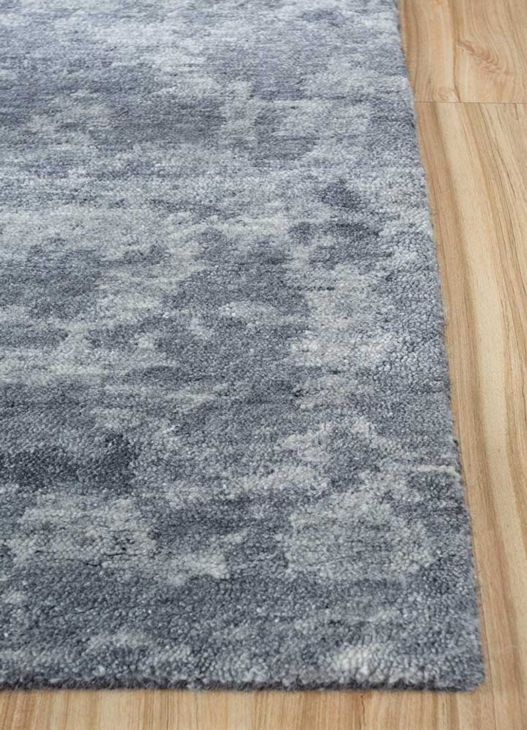 Alfombra de lana - 300 x 240 cm - gris