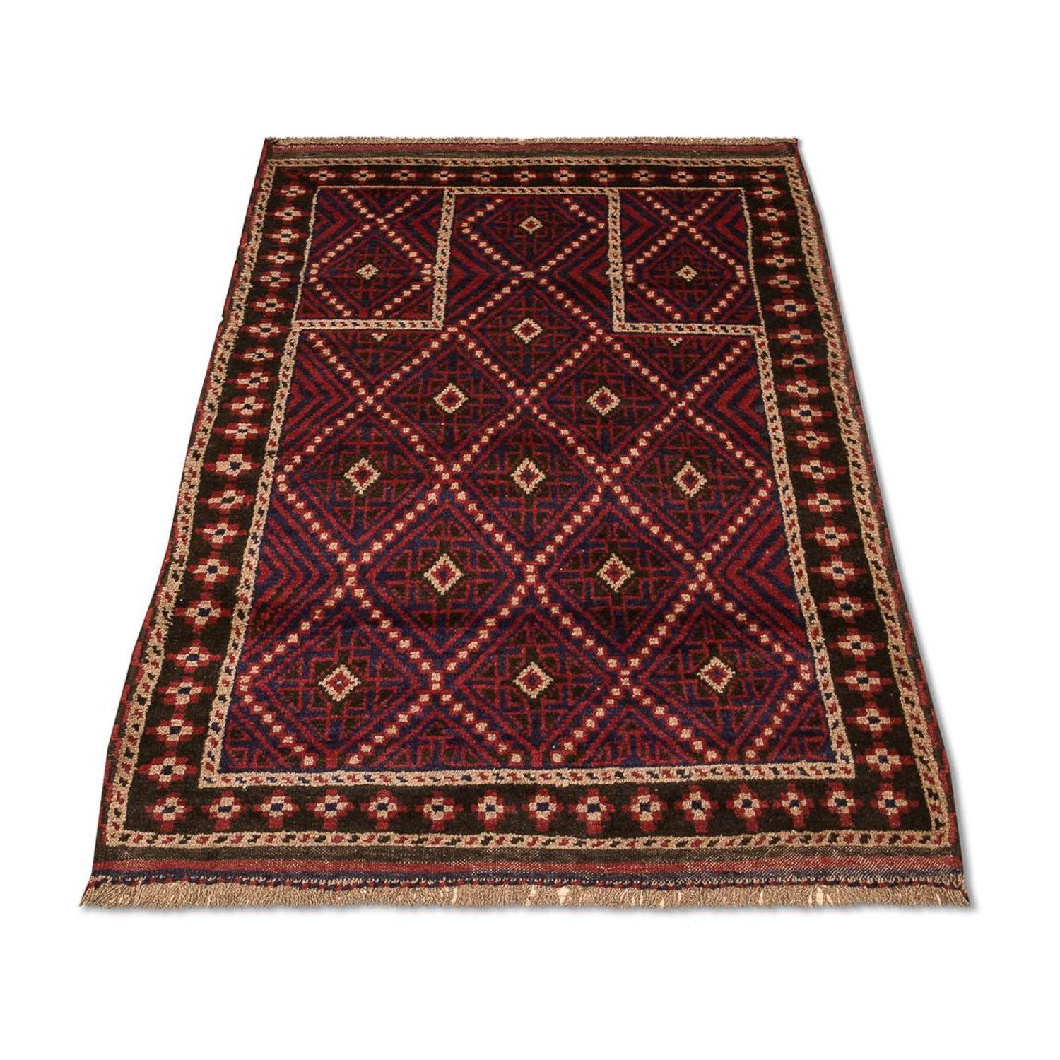 Alfombra Belutsch - 127 x 85 cm - multicolor